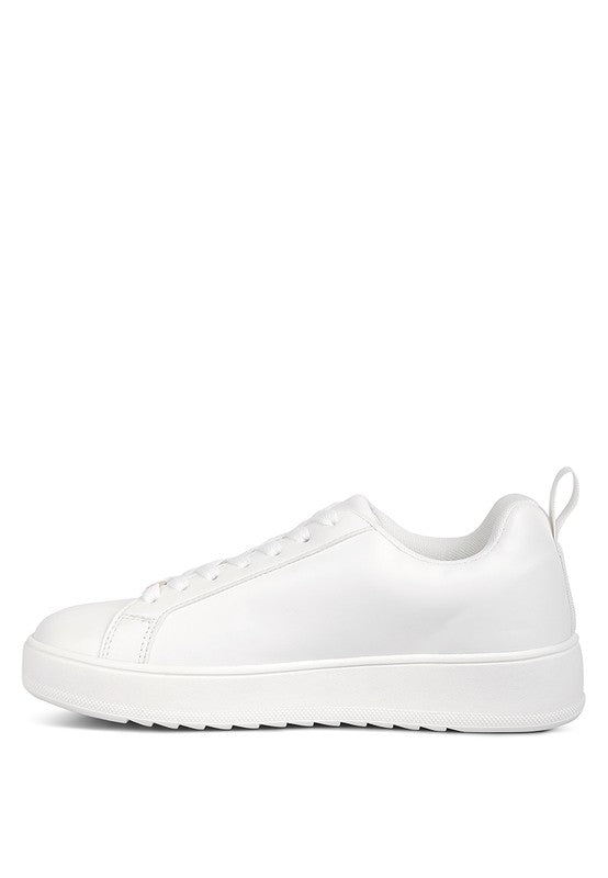 Rouxy Faux Leather Sneakers